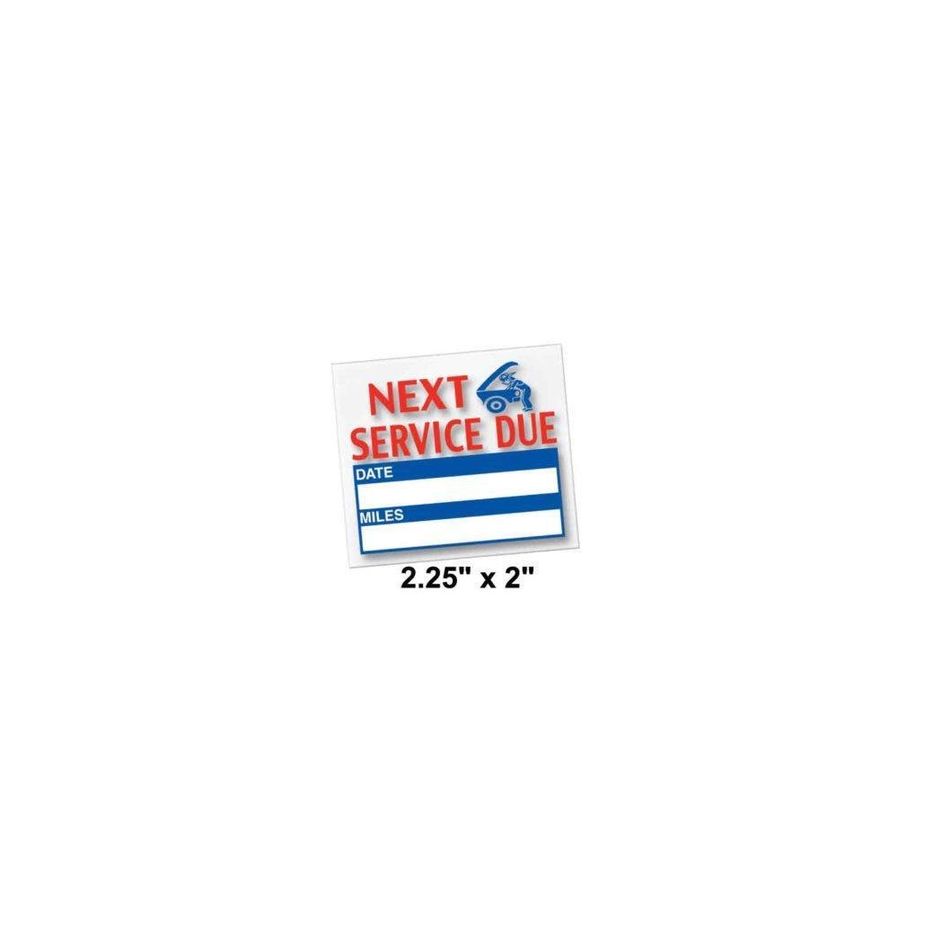 Service Department Hang Tag Plus-Box – Car dealer supplies ...